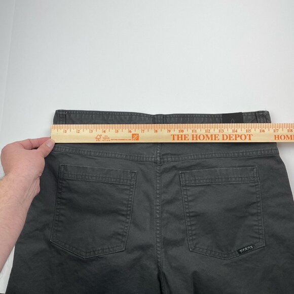 Prana Pants Mens 33x32 Brion Slim Gray  Hiking Stretch Outdoor Casual M4BN32312 - Picture 4 of 16